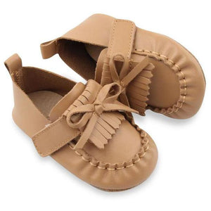 Leather Moccasins | Color 'Monaco Tan' | Soft Sole - Seville & the Sea